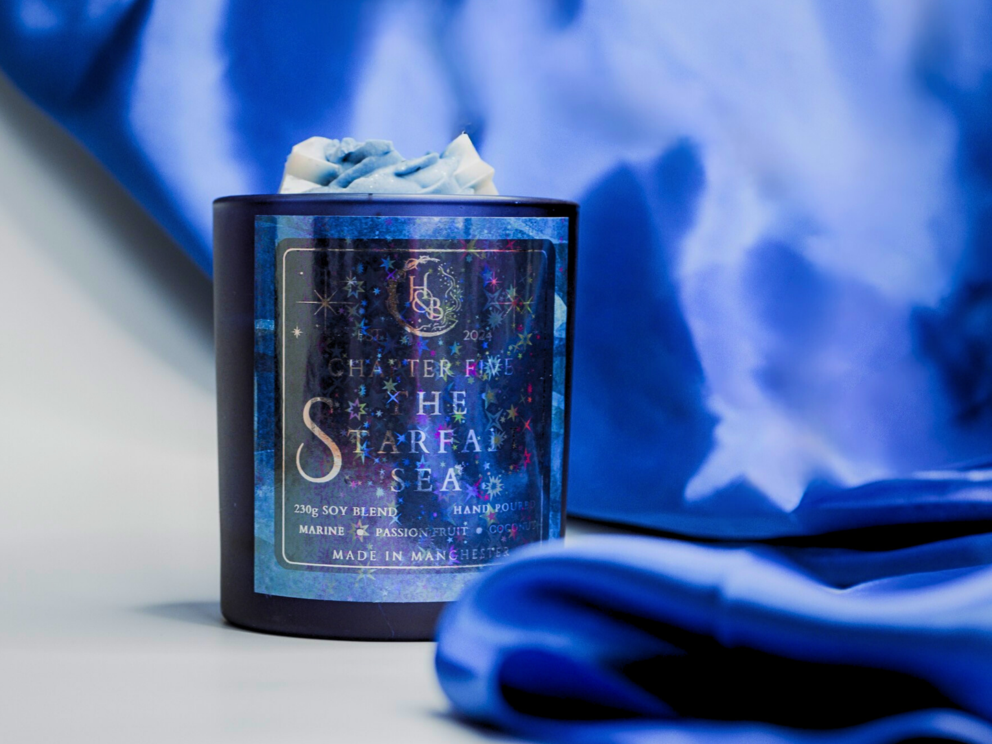 THE STARFALL SEA - Tropical Fruit & Sea Fresh Scented Candle Hex & Boon