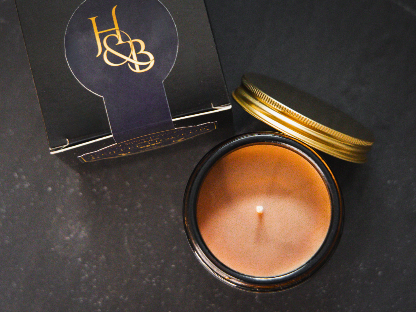 Coffee Liqueur Scented Soy Candle 130g Hex & Boon