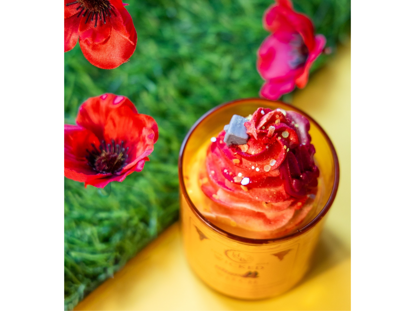 WICKED WITCH - Honeysuckle and Fresh Rain Scented Whipped Candle Hex & Boon