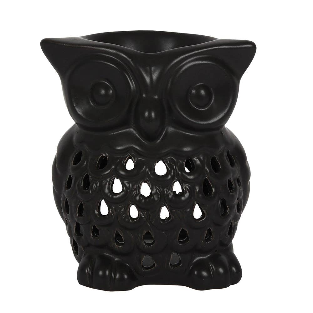 Black Owl Oil Burner and Wax Warmer Something Different Wholesale