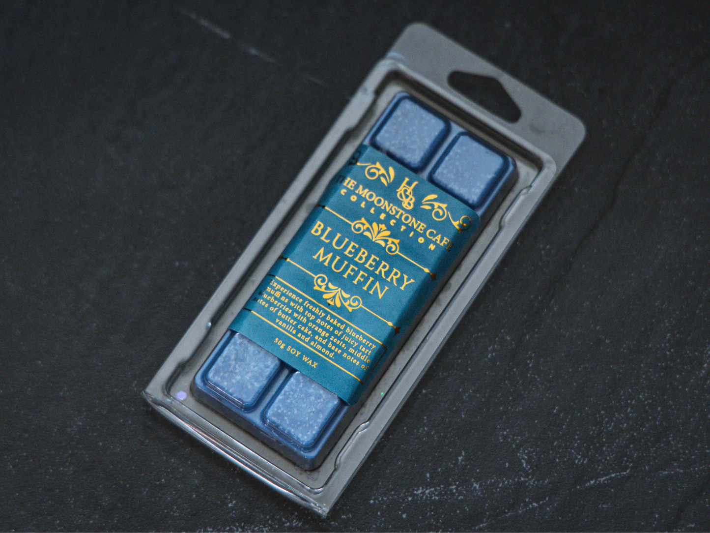 Blueberry Muffin Scented Soy Candle 130g Hex & Boon