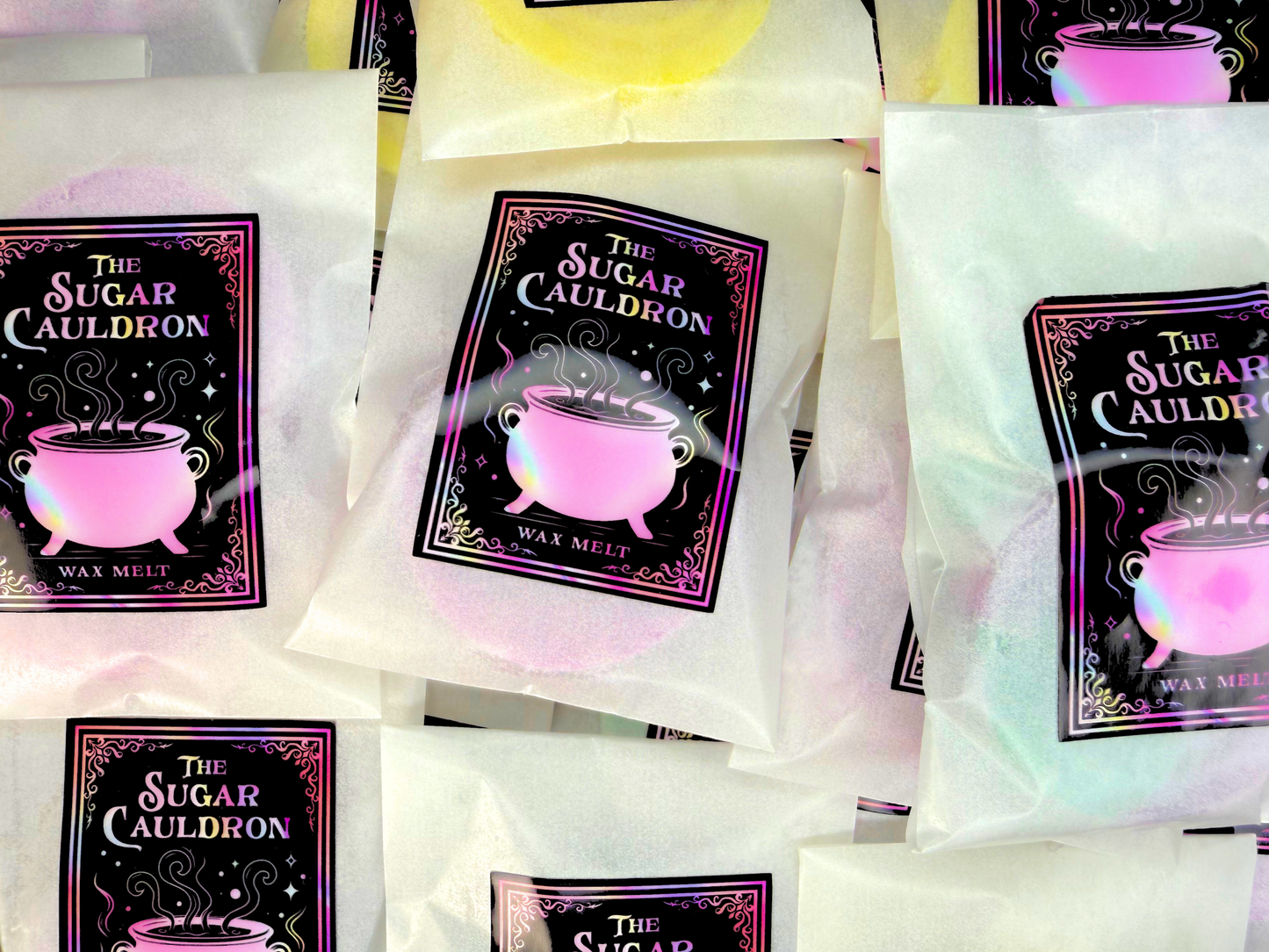The Sugar Cauldron - Individual Wax Melts Hex & Boon