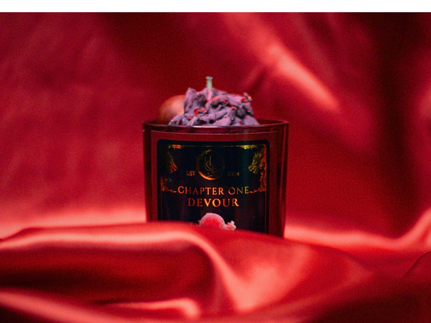 DEVOUR - Rich & Spicy Scented Whipped Candle Hex & Boon