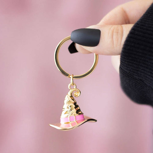 Good Witch Social Club Witch Hat Keyring Something Different Wholesale
