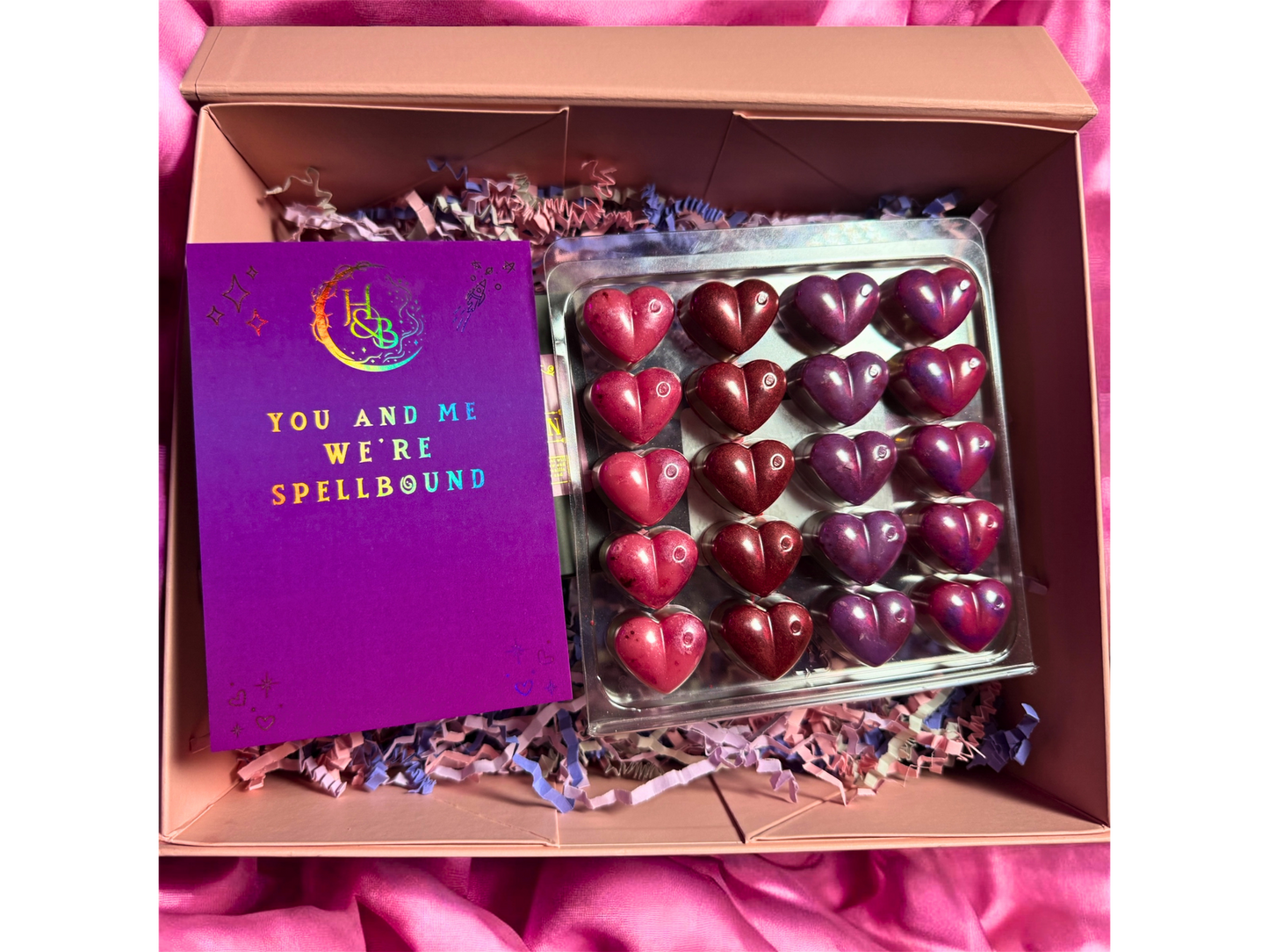Spellbound Heart-Shaped Wax Melt Box Hex & Boon