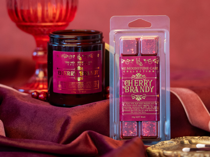Cherry Brandy Scented Soy Candle 130g Hex & Boon