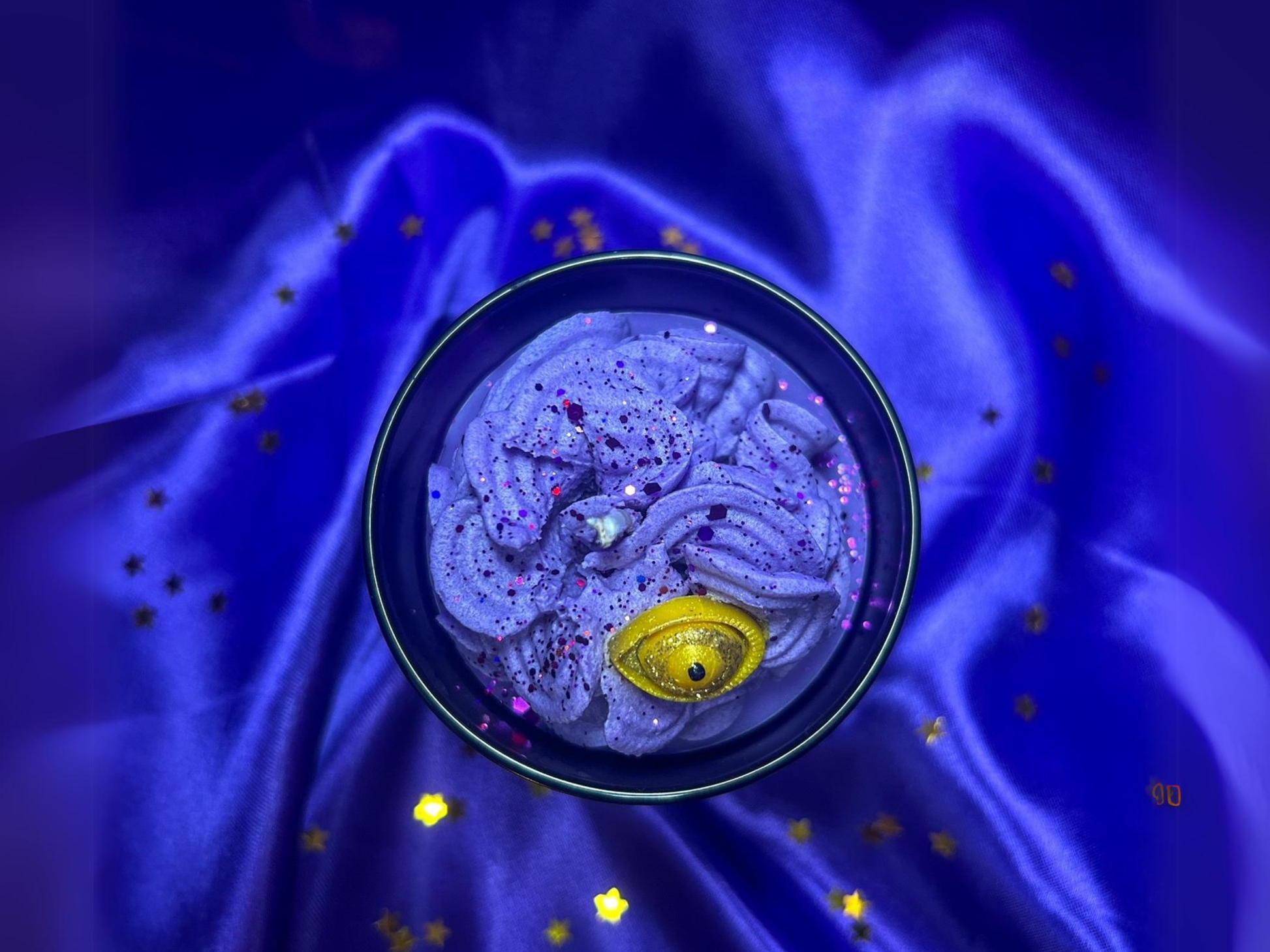 INVOCATION - Nag Champa Incense Scented Whipped Candle Hex & Boon