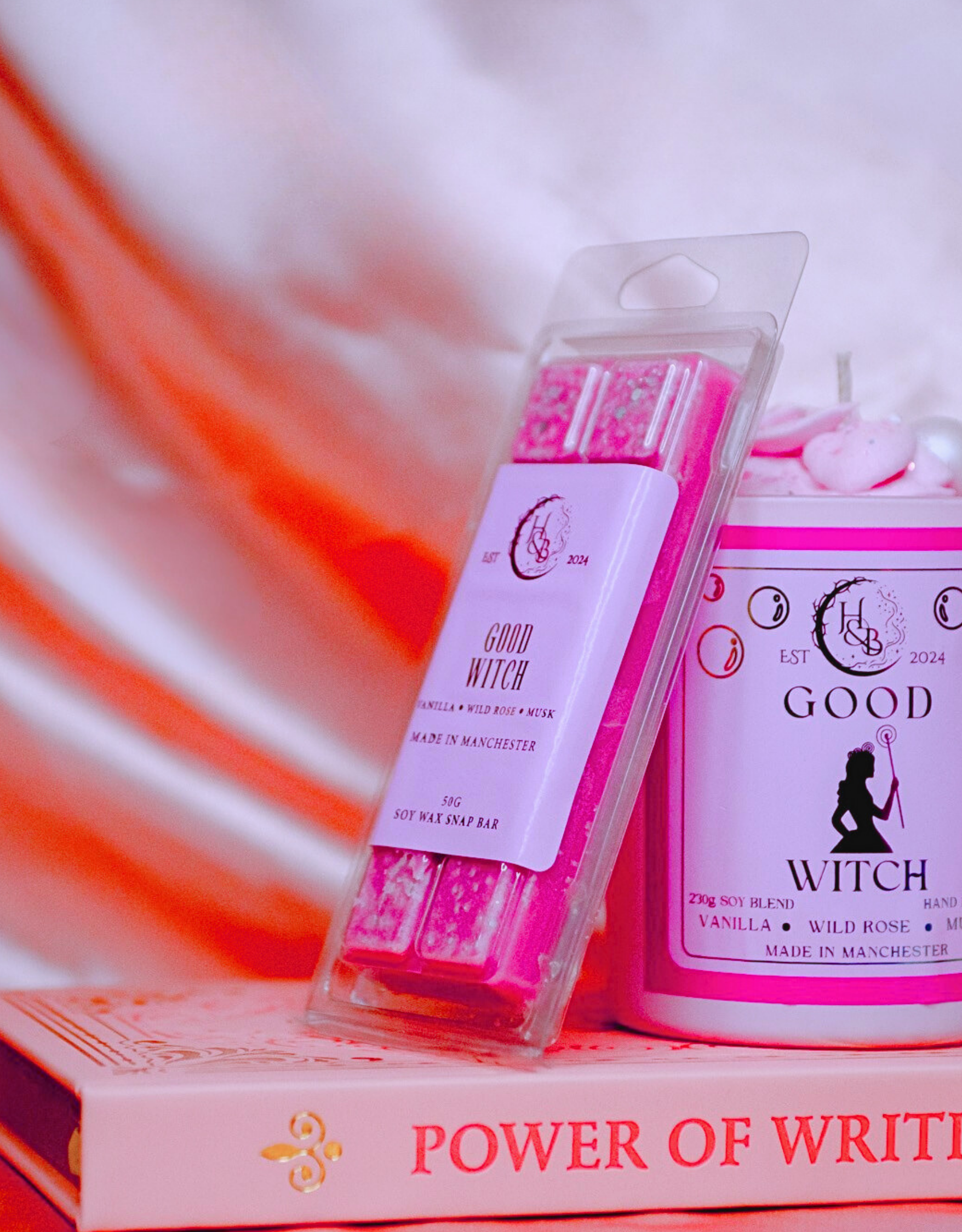 Whipped Candle Mystery Bundle - One Candle + Two Wax Melts! Hex & Boon