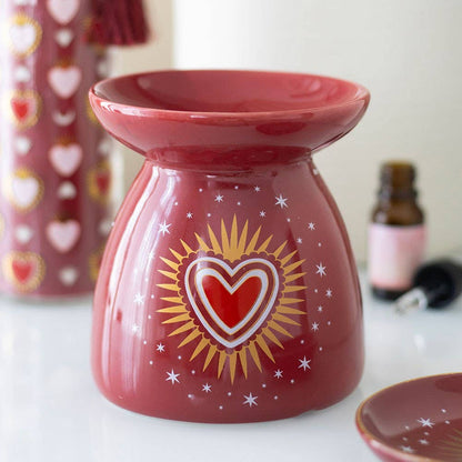 Sacred Heart Valentine's Day Oil Burner