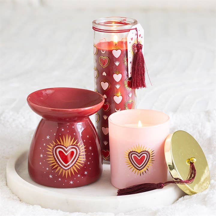 Sacred Heart Valentine's Day Oil Burner