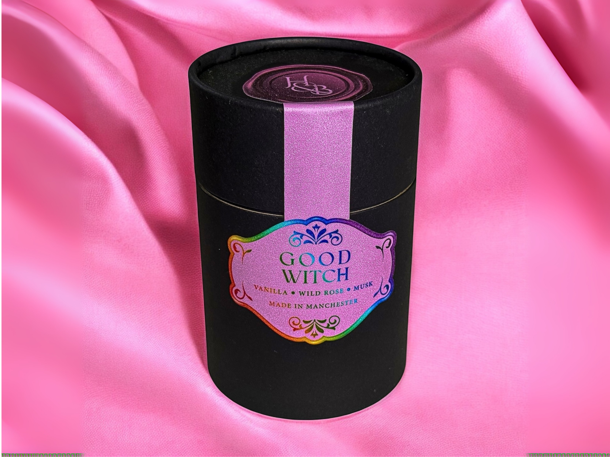 GOOD WITCH - Rose & Vanilla Scented Whipped Candle Hex & Boon