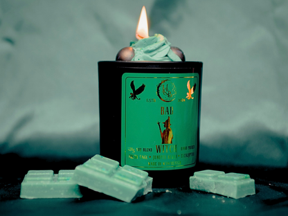 BAD WITCH - Sage & Juniper Berry Scented Whipped Candle Hex & Boon