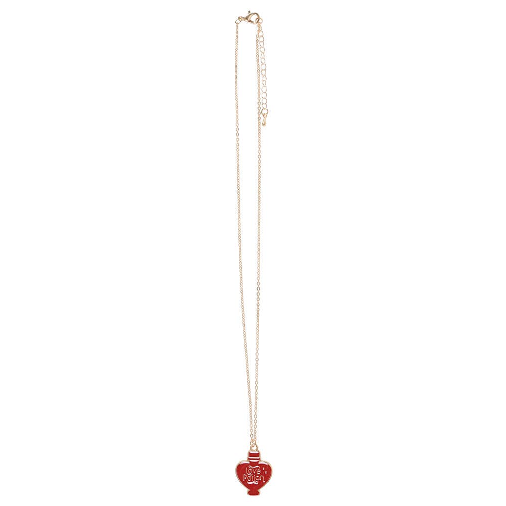 Love Potion Pendant Necklace Greeting Card