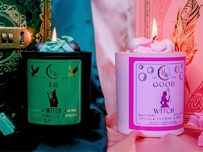 BAD WITCH - Sage & Juniper Berry Scented Whipped Candle Hex & Boon