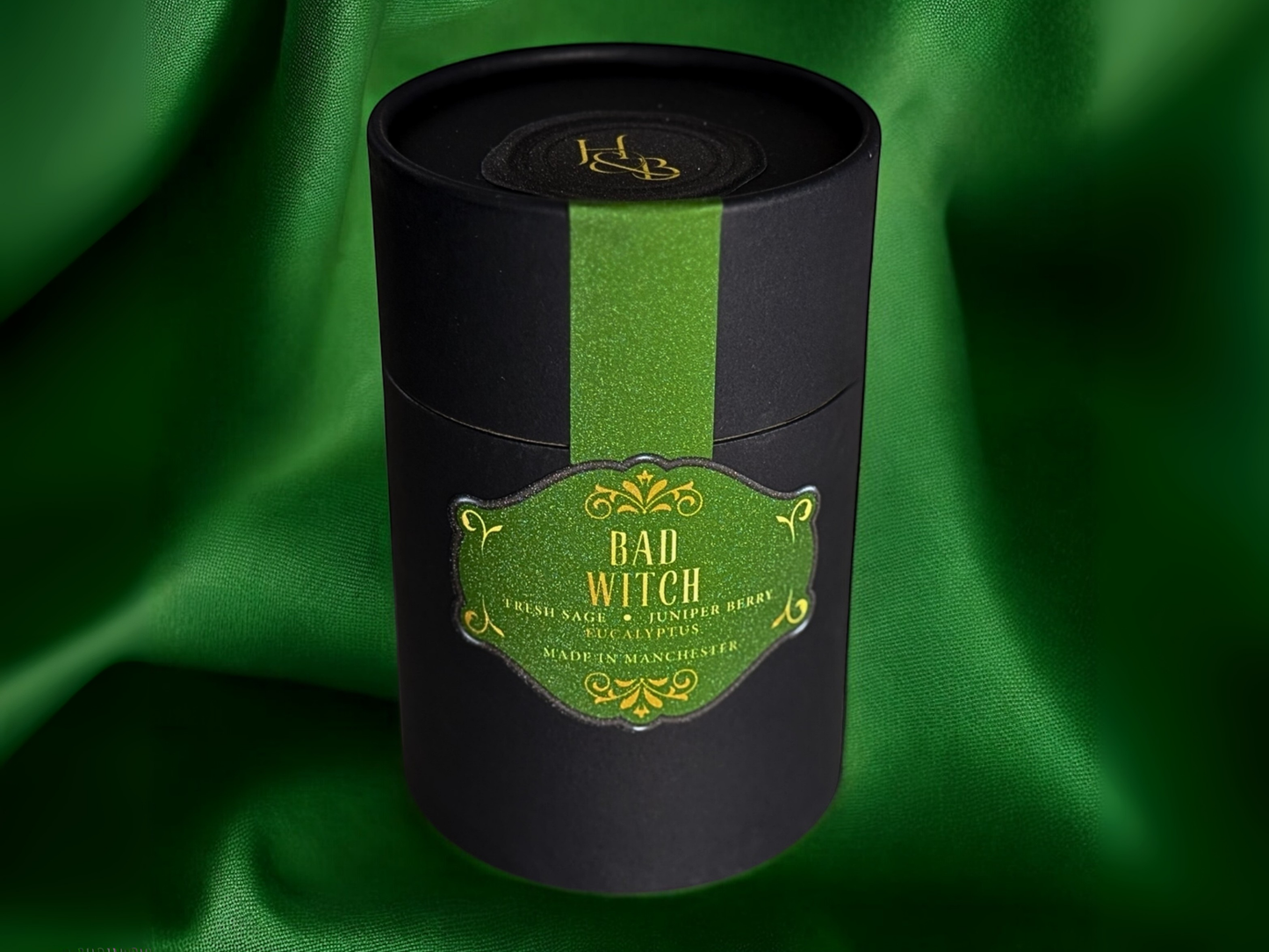 BAD WITCH - Sage & Juniper Berry Scented Whipped Candle Hex & Boon