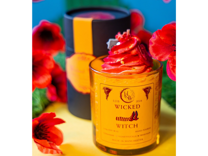 WICKED WITCH - Honeysuckle and Fresh Rain Scented Whipped Candle Hex & Boon