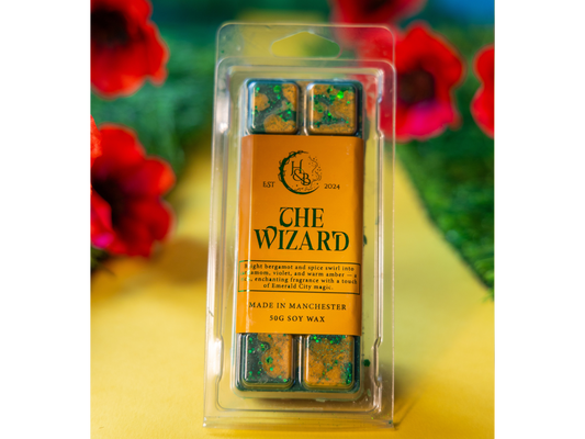 The Wizard (Spiced Pink Pepper & Nutmeg) Soy Wax Melt Bar - Limited Edition Hex & Boon
