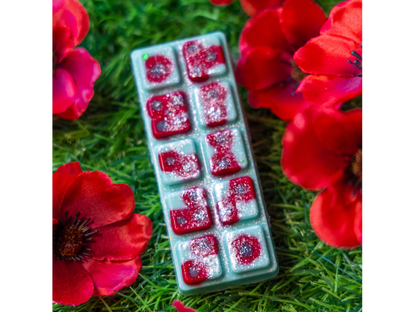 The Poppyfield (Poppy, Fig & Vanilla) Scented Wax Melt Bar Hex & Boon