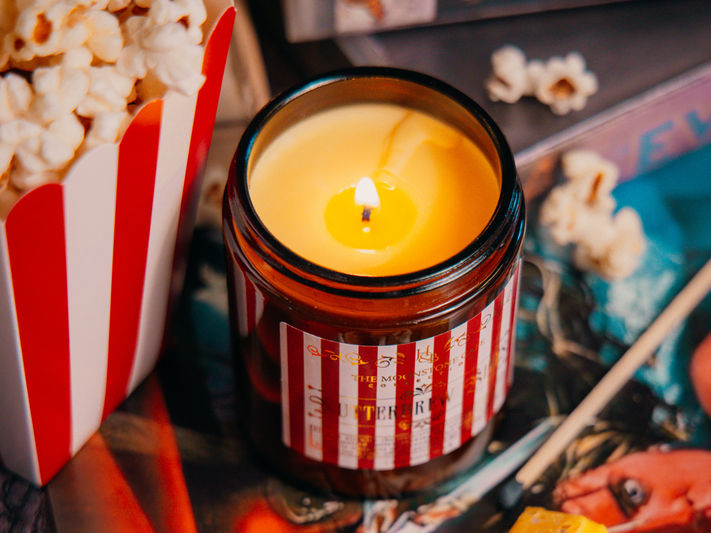 Butterbrew Bites Scented Soy Candle 130g Hex & Boon