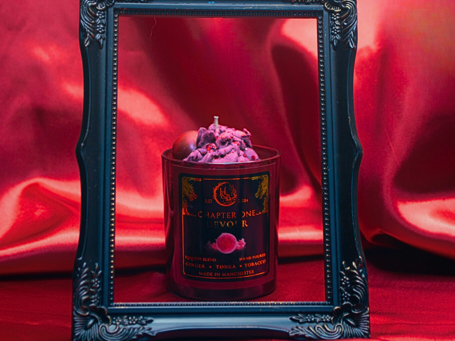 DEVOUR - Rich & Spicy Scented Whipped Candle Hex & Boon