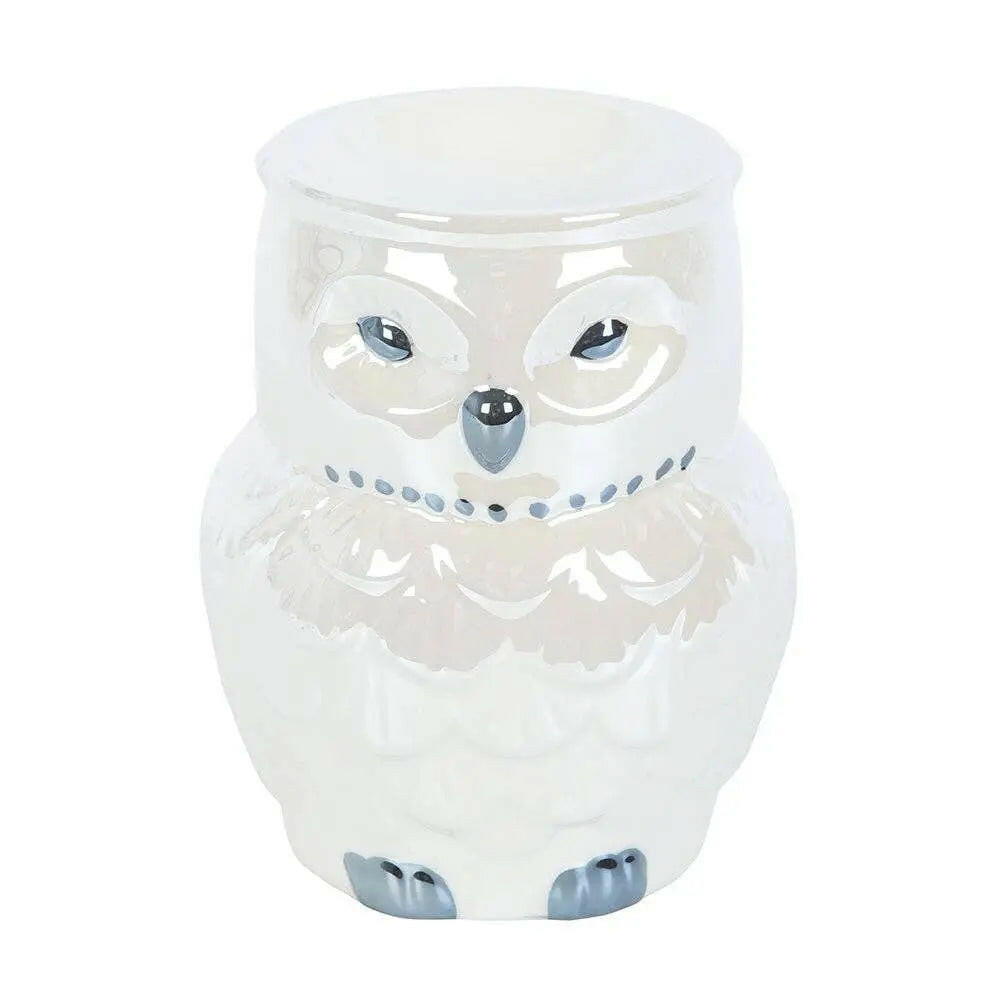 Iridescent Owl Oil Burner and Wax Warmer My Store