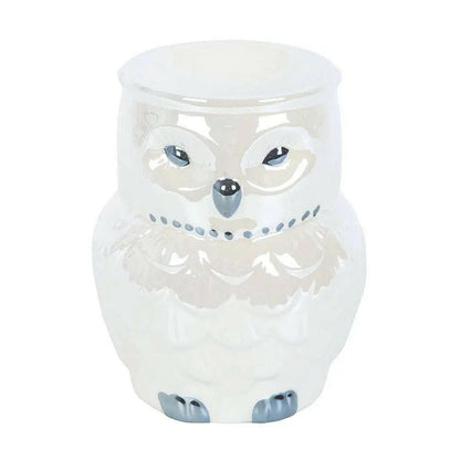 Iridescent Owl Oil Burner and Wax Warmer My Store