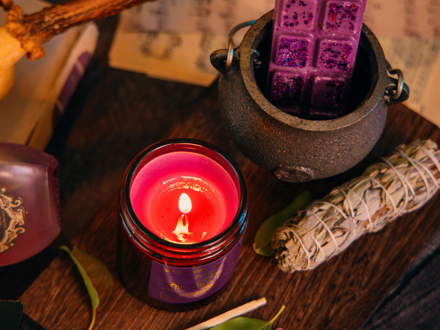 The Witch Elixir Scented Soy Candle 130g Hex & Boon