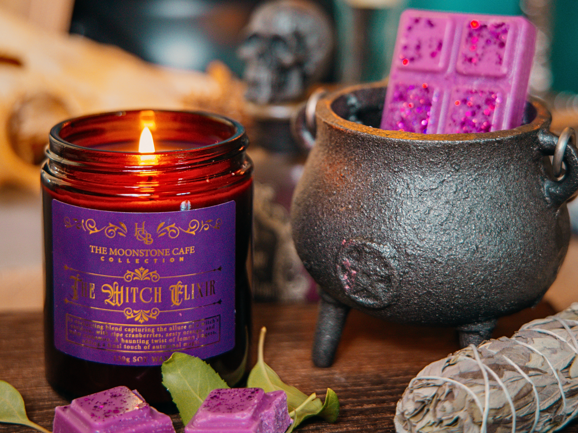 The Witch Elixir Scented Soy Candle 130g Hex & Boon