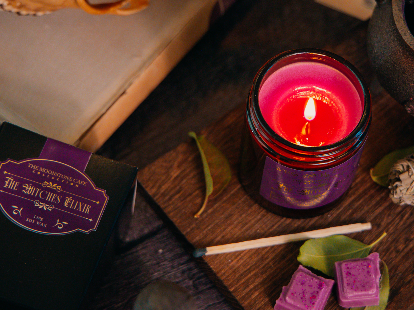 The Witch Elixir Scented Soy Candle 130g Hex & Boon