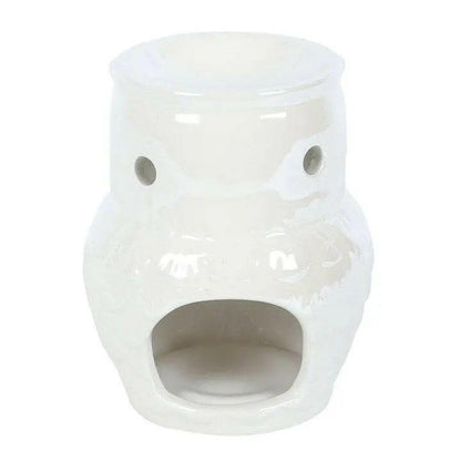 Iridescent Owl Oil Burner and Wax Warmer My Store