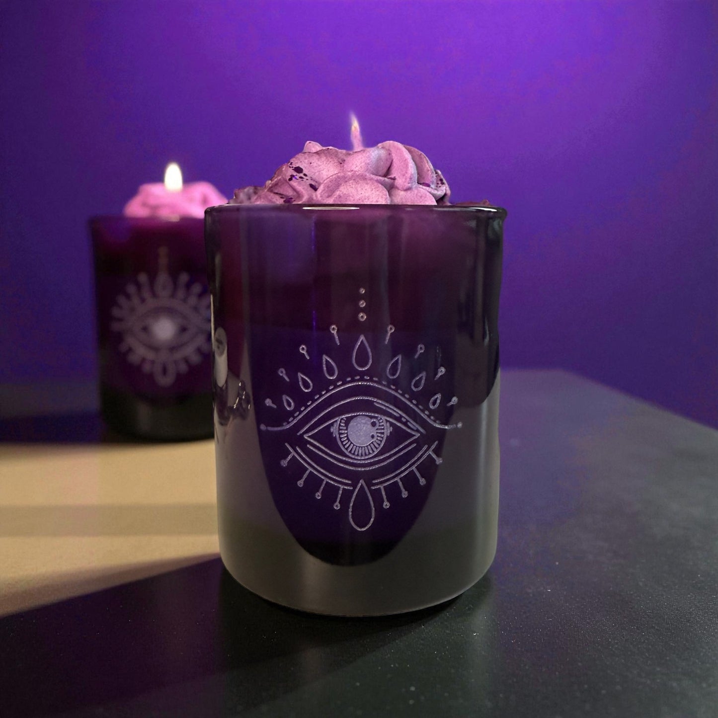 INVOCATION - Nag Champa Incense Scented Whipped Candle Hex & Boon