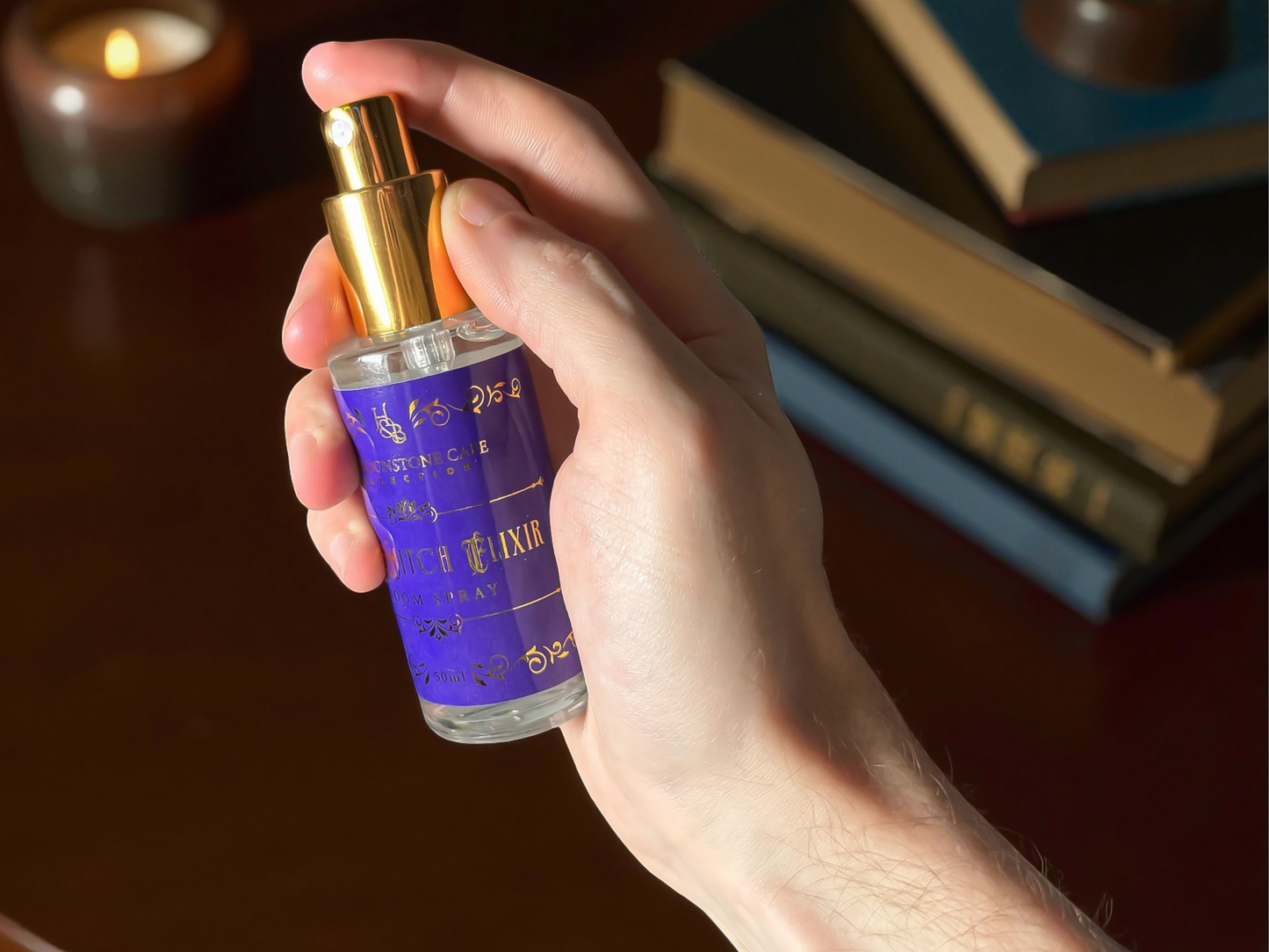 The Moonstone Cafe Room & Fabric Sprays 50ml Hex & Boon