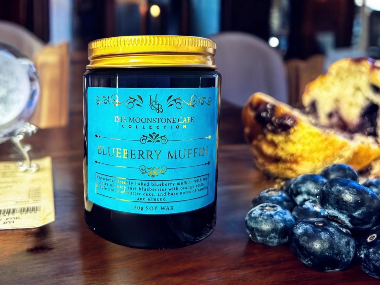 The Moonstone Cafe Magic Mystery Bundle - Candle + Two Wax Melts for £20.99 (Worth £25.97) Hex & Boon