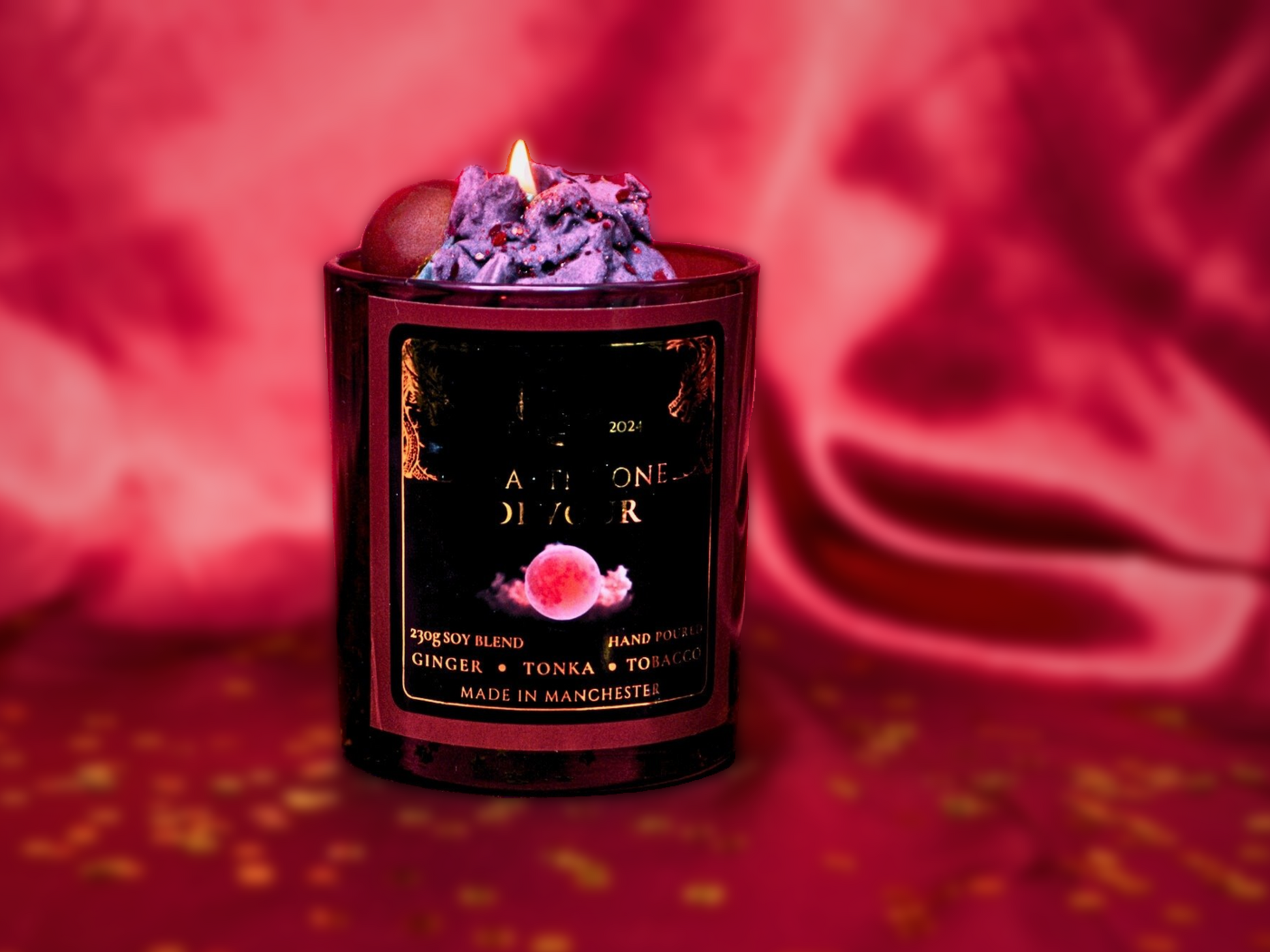 DEVOUR - Rich & Spicy Scented Whipped Candle Hex & Boon