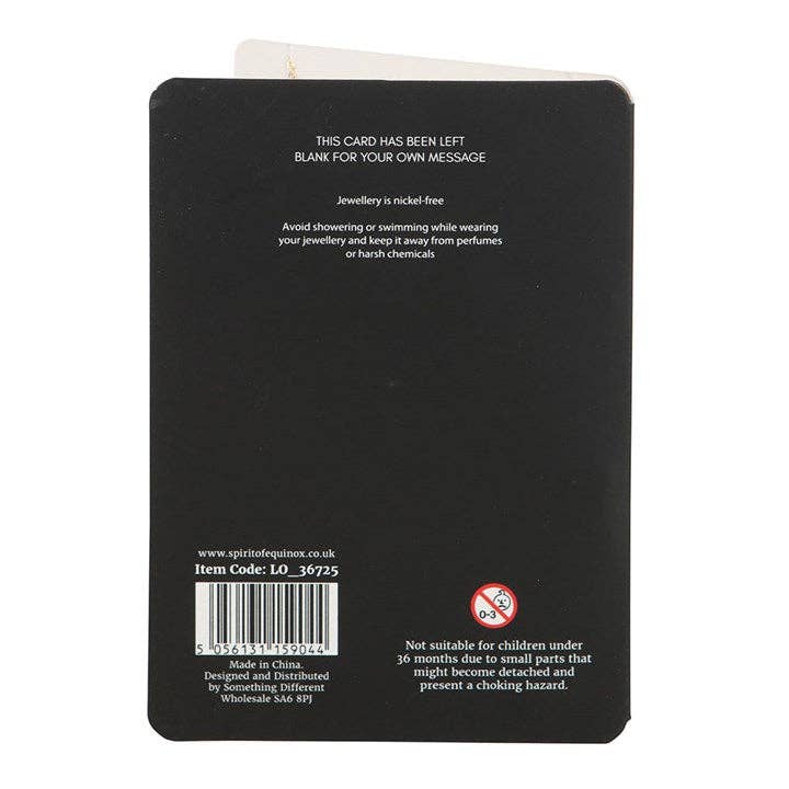 Love Potion Pendant Necklace Greeting Card