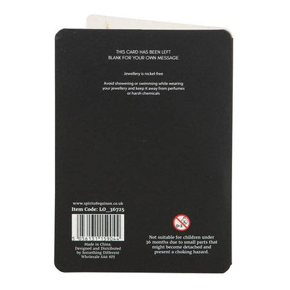 Love Potion Pendant Necklace Greeting Card