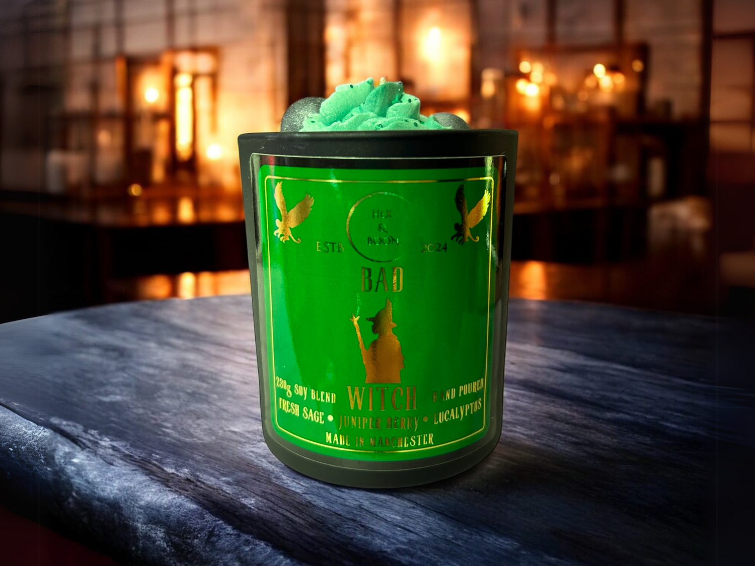 Whipped Signature Candle Magic Mystery Bundle - Candle + 2 Wax Melts (Worth £34.97) Hex & Boon